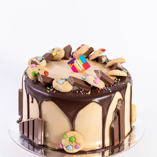 Tall Barrel Cake